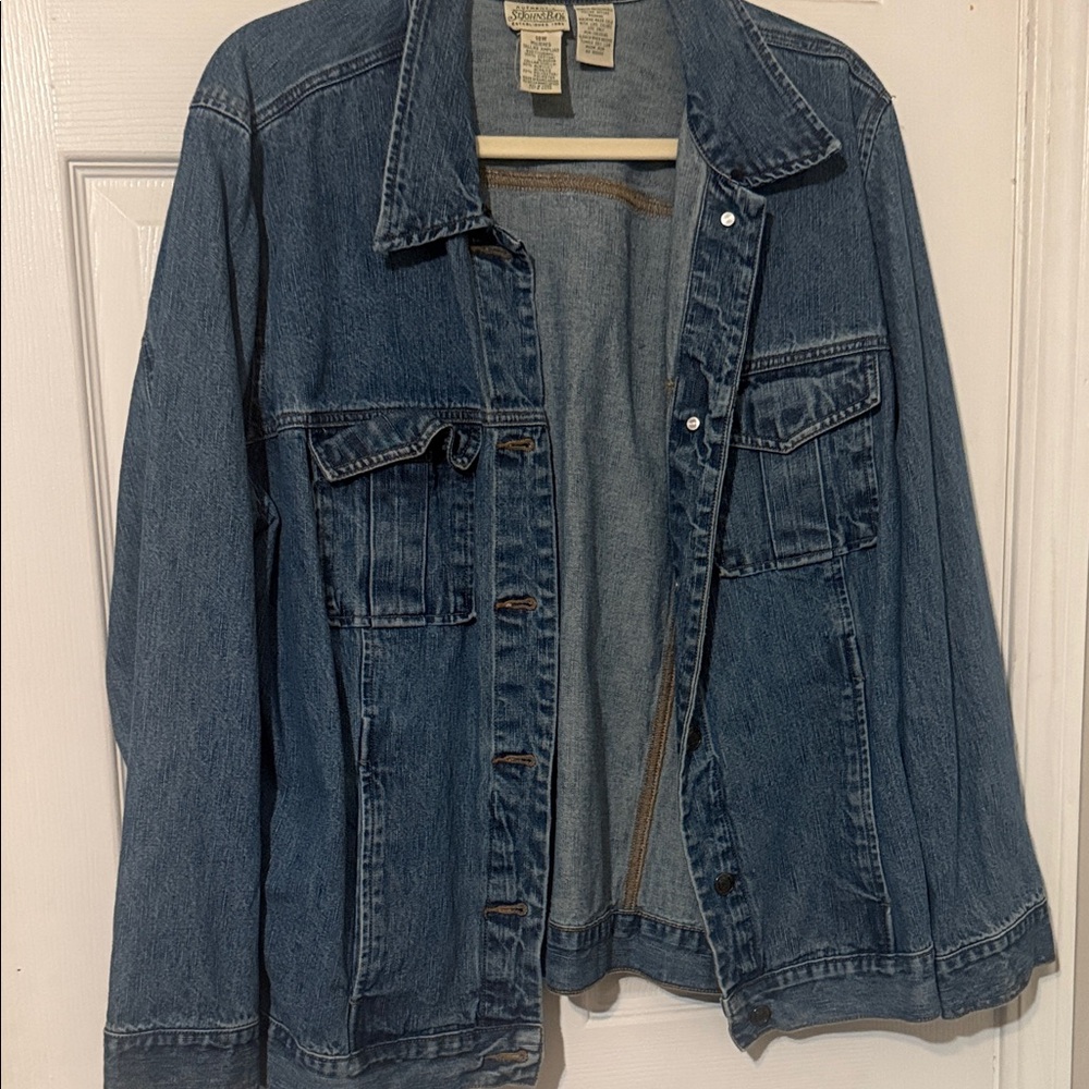 St. John's Bay Blue Denim Jacket